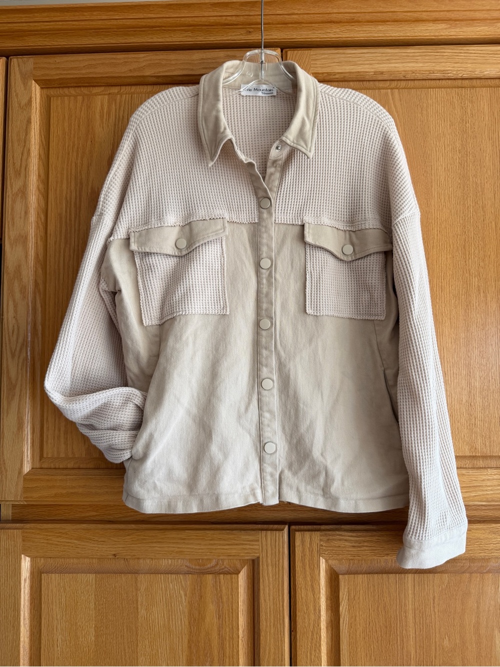 Little Mountain Vancouver Waffle Shacket size M